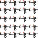 20 Pack 4 Inch F Bar Clamp, Medium Duty 70lbs One Handed Clamps/Spreader, Bar Clamps for Woodworking, Crafting, by GENHAKON