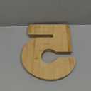 Number Charcuterie Boards Platter Wooden Number Plate Serving Tray 11" Fruit Cheese Cupcake Dessert Dishes for Happy New Year Eve Party Decorations Kitchen Table Supplies