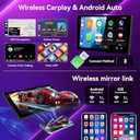 [4G+128G] Car Radio for Dodge Charger 2011-2014 with Wireless CarPlay Android Auto,9" Touchscreen Android 15 Dodge Charger Car Stereo with Mirror Link WiFi GPS,Bluetooth,FM/RDS SWC EQ+Backup Camera