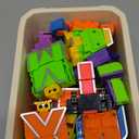 26 Pieces Alphabet Robots for Kids Alphabet Learning Toys, Alphabots Transform Letters for Educational ABC Learning Toys for Kids Ages 3-5, Carnival Prizes, Classroom Rewards, Toddler Birthday Gift