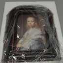 4x6 Vintage Picture Frame, Antique Ornate Rustic Brown Photo Frame, for Tabletop and Wall Display, Decorative Retro Home Decor, Old Fashioned Photo Gallery Art