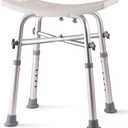 Dr. Kay's Adjustable shower Chair for inside shower with Unique Heavy Duty Crossbar Supports, Shower Stool for the inside tub, Bath stool, adjustable shower chair for the elderly and disabled, 500 lbs