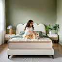 Twin Size Mattress,12 Inch Hybrid Mattress with Memory Foam & Individual Pocket Springs Bed in a Box, Pressure Relief, Fiberglass Free & Medium Firm, 365-Night Trial & CertiPUR-US, 75"x39"x12"