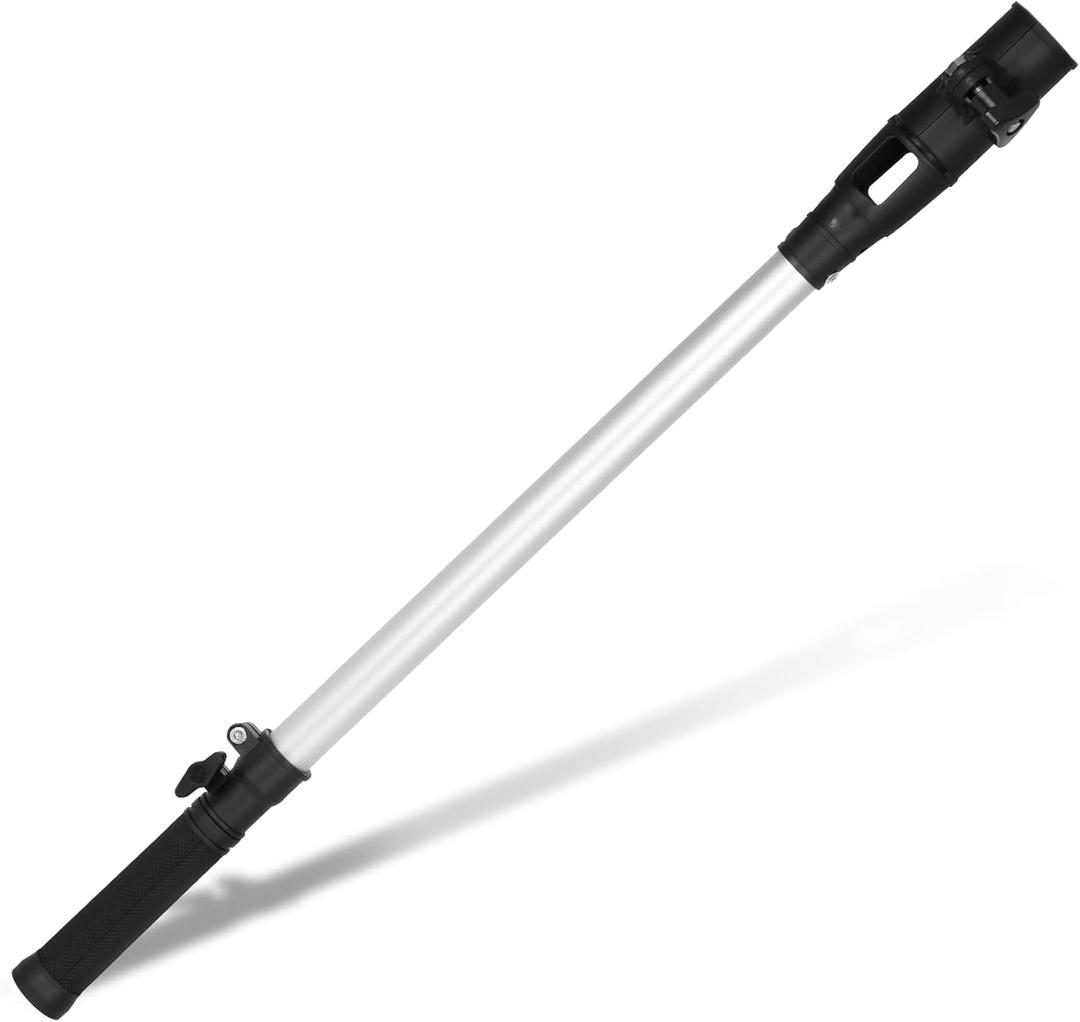 Outboard Tiller Extension Handle, 26 to 43 Inches Adjustable Length, Tiller Handle Extension for Ergonomic Anti-Slip Grip for Effortless Steering, Compatible with Most Ship Types Under 30 Horsepower