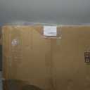 KUVIOKE Green Fog Pine Tree Framed Wall Art Nature Nordic Forests Artwork Morden Painting Home Decor 12x16in (Natural Framed)