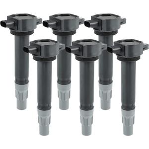 X AUTOHAUX 6pcs Ignition Coil for Dodge Charger Challenger Avenger Nitro Magnum for Chrysler 300 Town & Country Sebring 2.7L 3.5L 4.0L V64606869AA 4606869AB UF502