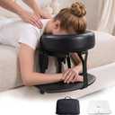 Massage Headrest for Bed, Massage Table Face Down Pillow Kit, Armrest Shelf & Face Cradle Cover