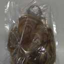 CJL HAIR Large Messy Bun Hair Piece Wavy Curly Scrunchies Synthetic Chignon Ponytail Hair Extensions Thick Updo Hairpieces for Women Medium Auburn/Ash Blonde