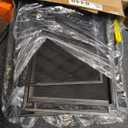 Marbrasse 6 Tier Paper Organizer Letter Tray - Mesh Desk File Organizer with Handle, Paper Sorter Organizer for Letter/A4 Office File Folder Holder - Black