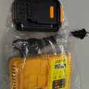 3Ah 20V Replacement for Dewalt 20V Max Battery with DCB112 Charger 12/20V Max Charger (Yellow)