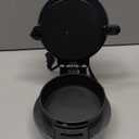 Hamilton Beach Breakfast Sandwich Maker with Egg Cooker Ring, Customize Ingredients, Perfect for English Muffins, Croissants, Mini Waffles, Perfect White Elephant Gifts, Silver (25475) (Single)