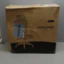 Marsail Ergonomic Office Chair Ergonomic Gaming Chair with Lumbar Support, 2D Headrest, Adjustable Armrests, Contoured Seat Cushion, Computer Desk Chair with Wheels for Home and Office