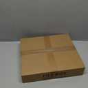 HUA JIE A4 Storage File Boxes Plastic Archives Cases, PVC File Folder Organizer Document Storage Filing Box for office,32.5×6.5×24 cm, Black(Pack of 6)