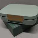 Bentgo Modern - Adult & Teen Bento Lunch Box; 3-4 Compartments, Leak-Resistant, 5.5 Cup Capacity/44 fl oz, Improved Locking Clips, Reusable, BPA-Free, Dishwasher/Microwave Safe Tray (Mint Green)