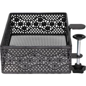Clip-on Drawer organizers,desk organizer,can be clipped around the table to store small items (black)