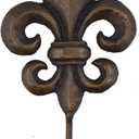 SPI Home Cast Iron Fleur De Lis Wall Hook