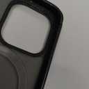 TORRAS Ultra-Magnetic Stand for iPhone 14 Pro Case, [Compatible with MagSafe] [Military-Grade Protection] Stable Flexible Kickstand Ring Holder Translucent Slim Anti-Scratch, Black, Ostand Series