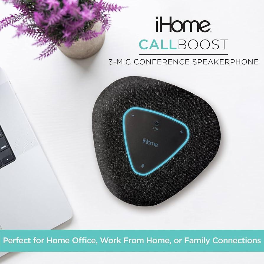 iHome Call Boost 3-Mic Conference Speakerphone