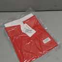 REORIA Off The Shoulder Tops for Women Tube Double Lined Mesh Going Out Shirts 2025 Fall Fashion Trendy Tops (Medium, Red)