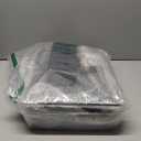 SNTD Dish Drying Rack for Kitchen Counter - Stainless Steel Dish Rack with Drainboard, Large Dish Drainer with Utensil Holder for Sink, Silver