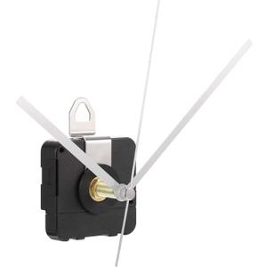 Hicarer 28 mm Long Shaft Quartz Clock Movement Clock Parts Repair Kit (Silver)