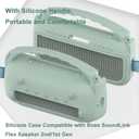 JCHPINE Silicone Cover Case for Bose SoundLink Flex Portable Bluetooth Speaker 2nd Gen, Protective Holder for Bose SoundLink Flex Speaker Accessories (Silicone case, Alphine Sage)