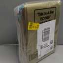 Yeaqee 10 Pack Metallic Paper Gift Bags with Handle Tissue Paper Thank You 5 Senses Gift Bag for Birthday Wedding Baby Shower Groomsmen Bridal Graduation Party Favor 9 x 7 x 3.15''(Turquoise,Gold)