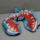 BENCMATE Inflatable Dog Cone Collar Alternative, Soft Dog Cone for Small Medium Large Dogs and Cats, Neck Recovery ECollar Donut Collar After Surgery (Large, Shark)