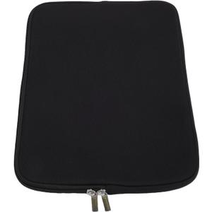 Diydeg Portable Tablet Bag, Black Water Proof Laptop Bag with Zip, Neoprene Foam Messenger Shoulder Bag for Laptop or Tablet Sleeve Case, Cute Tablet Carrying Case (11 Inch)