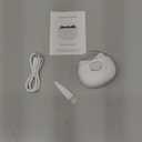 Automatic Electric Nail Clipper with LED Light & 2 Speeds with Nail Scraps Storage, USB Rechargeable Safety Fingernail Trimmer for Baby, Children, Kids, Adult, Seniors and Caregivers, White