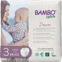 Bambo Nature Hypoallergenic Baby Diapers, Eco-Labelled Sustainable Diapers, Enhanced Leakage Protection, Totally Chlorine-free, Skin Friendly, and Super Absorbent - Size 3 (29 Count)