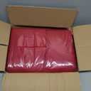 Obstal 6 Pack Stretch Spandex Red Table Covers for 6 Foot Tables - 6 FT Universal Rectangular Fitted Tablecloth Protector for Wedding, Banquet, Party, 72 Length x 30 Width x 30 Height Inches