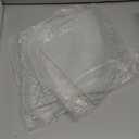 HouseMila Glass Shower Shelves - 3 Tier Corner Shelf with 3 Hangers, Drill Hole Glass Shelves for Bathroom Organizer