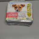 Paw Inspired 30ct Disposable Dog Diapers | Female Dog Diapers Ultra Protection | Diapers for Dogs in Heat, Excitable Urination, or Incontinence (Small)