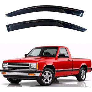 KPY Rain Guards Fit for 19821990 Chevrolet S10/GMC S15, 1983-1994 S10 Blazer/S15 Jimmy, Out-Channel Window Visors Vent Wind Deflectors 2PC, 1985-2005 Chevy Astro/GMC Safari, 1991-1993 GMC Sonoma
