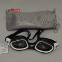ZIONOR Swim Goggles, Upgraded G1 Polarized Swimming Goggles Anti-Fog for Adult Men Women A7 (Polarized + Bright Smoke)