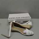 Dream Pairs Women's Wedge Sandals 2 Inch Low Heel Open Toe Ankle Strap Summer Wedding Party Dress Shoes, Size 11