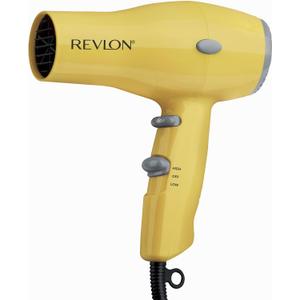 REVLON Compact Hair Dryer | 1875W Lightweight Design, Perfect for Travel, (Yellow) REVLON Compact Hair Dryer | 1875W Lightweight Design, Perfect for Travel, (Yellow)