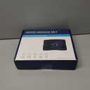 Cordless Heating Pad for Back Pain Relief, Heated Back Belt Abdomen Warmer Lumbar Support, Lumbar Massaager with Heat (Gray)