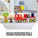 LEGO DUPLO Town Fire Truck 10969 Building Toy Set for Toddlers, Preschool Boys and Girls Ages 2-5 (21 Pieces)