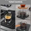 Maestri House S1 Air Espresso Scale with Timer, 0.1g Precision Coffee Scale with Auto Tare, 3 Smart Brew Modes, Ultra-Slim 0.63" Low-Profile, Rechargeable Digital Scale for Espresso & Pour Over