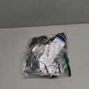 Funfox Dog Harness Medium Sized Dog, Vertical Handle Easy Control, No Pull Pet Vest Adjustable with 2 Leash Clips, Soft Material, Reflective Safe Night Walking for Small Medium Large Breed, Black, M