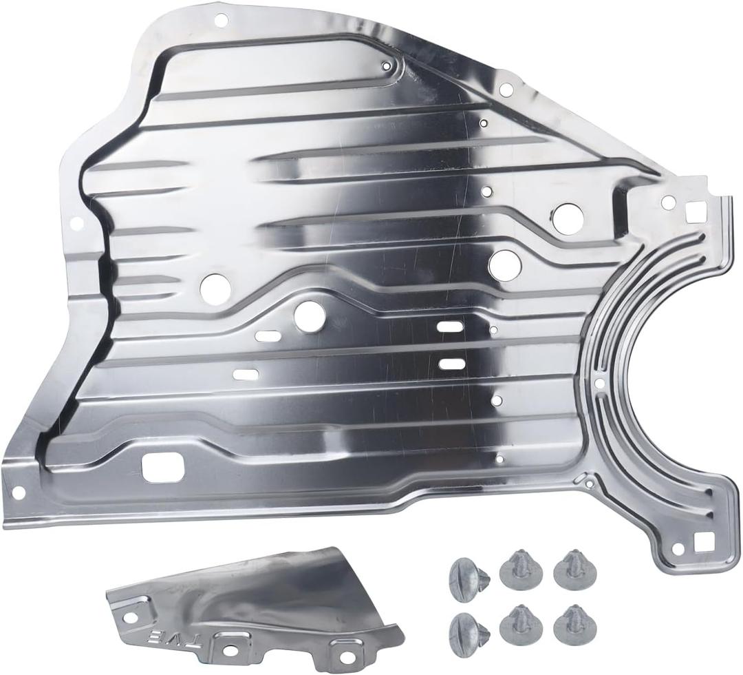 Engine Splash Guard Shield Compatible with 2018-2020 Honda Accord 74116-TVA-A00 Under Car Cover Board