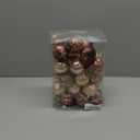 30ct Christmas Ball Ornaments Shatterproof Christmas Hanging Tree Decorative Balls for Party Holiday Wedding Decor Burgundy Champagne, 2.36", 60mm