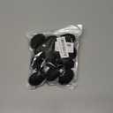 Outus 12 Pieces Pen Grip Kids Adult Egg Pencil Pen Grip Handwriting Pen Grips Foam Pen Grips Pen Writing Aid Holder Soft Cushioned for Drawing Student Right or Left Handed Use(Black)