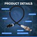 2PCS 15717 Oxygen Sensor Upstream Downstream O2 Sensor Compatible with Ford F150 F250 F350 Ranger Escape Explorer Mustang Foucs Expedition,for Mazda for Lincoln for Mercury Replace 15716 15718