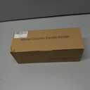 3PCS Ghost Candle Holder, Halloween Cute Cartoon Small Ghost Candle Holder, Tealight Handcrafted Ceramic - White Candlestick for Table Centerpiece, Small Candle Holders Perfect for Tea Light