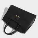Womens Fashion Tote Bag Large Vegan Leather Handbag Vintage Shoulder Purse Ladies Working Satchels Briefcase