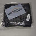 Thyle Dog Crate Divider Panel, Black Thick Dog Kennel Divider with Ties, Puppy Accessories for Puppy Training(18" H X 16.5" W for 24" Crate)