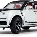 Toy Car Model Rolls-Royce Cullinan 1/24 White Alloy Collectibles Die-cast Vehicles with Sound and Light